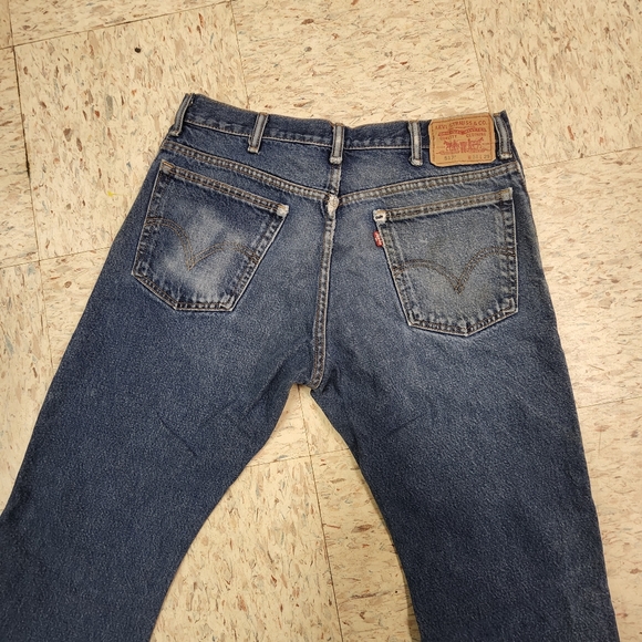 Levi's 517 Men's Bootcut Denim Jeans Size 34x25 - Picture 4 of 9